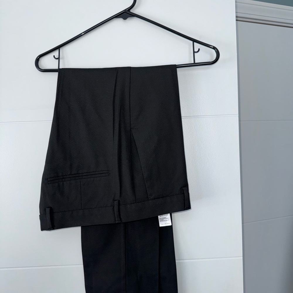 Topman Classic Black Dress Pants